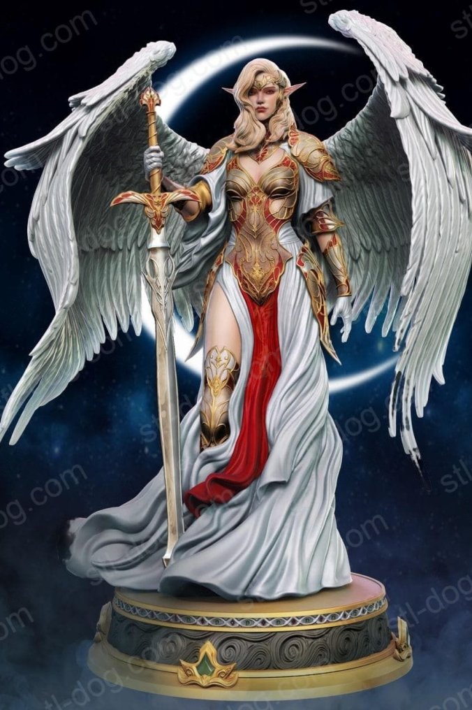 精灵女武神（Elf Valkyrie）的3D打印图纸